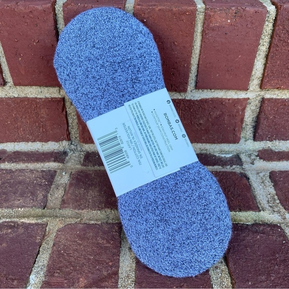 Bombas Men's No Show Socks - Grey - Picture 2 of 2